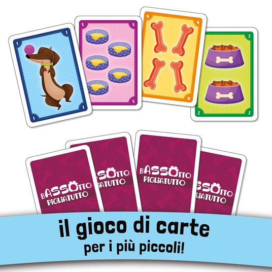 Ludoteca Le Carte Dei Bambini Bassotto Piglia Tutto - Lisciani - Ludoteca -  Lettura e scrittura - Giocattoli