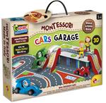 Montessori Wood Cars Garage