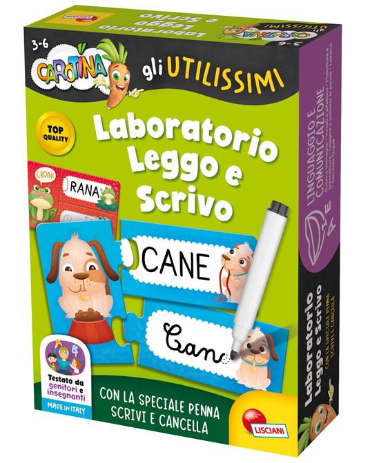 Carotina Gli Utilissimi Laboratorio Leggo e Scrivo