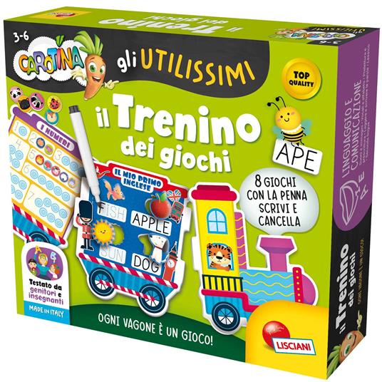 Carotina Gli Utilissimi Il Trenino dei Giochi