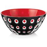 Guzzini Ciotola 25 Cm Le Murrine Rosso/bianco/nero Accessori Tavola