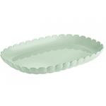 Vassoio Da Portata Grande L Tiffany Verde Malva 45Cm Guzzini