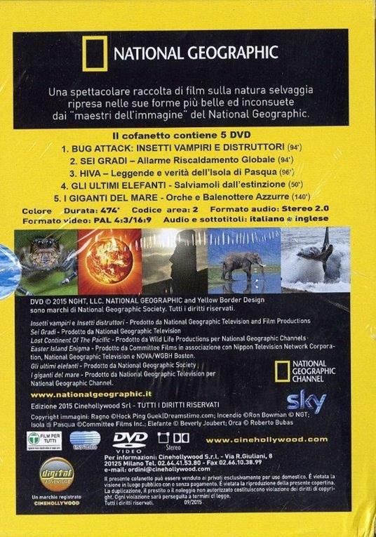 Best of National Geographic Collection. Vol. 2 (5 DVD) - DVD - 3