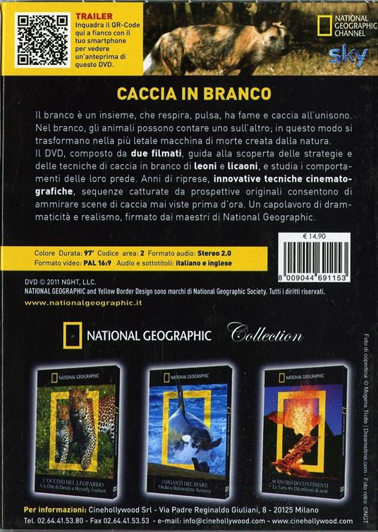 Caccia in branco - DVD - 2