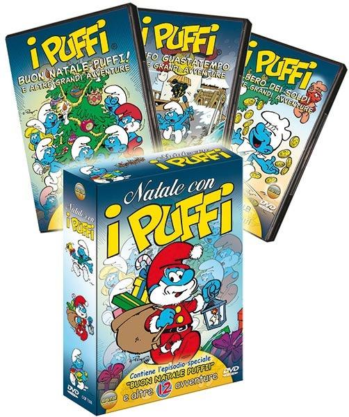 I Puffi. Natale con i Puffi (3 DVD) di José Dutillieu,George Gordon - DVD