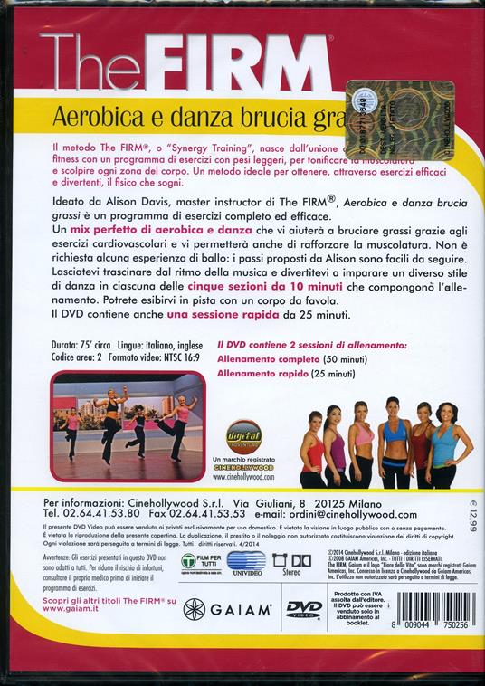 The Firm. Aerobica e danza brucia grassi - DVD - 2