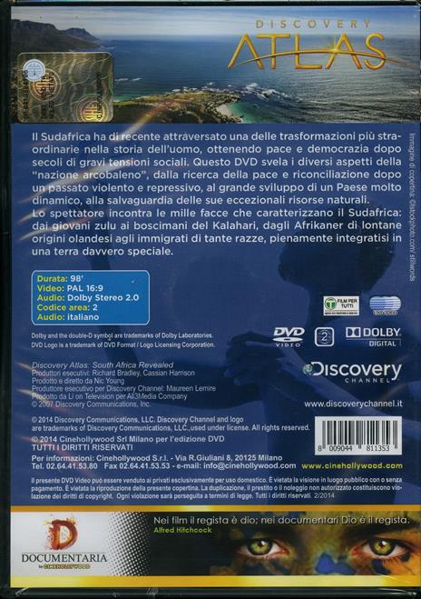 Sud Africa. Discovery Atlas - DVD - 2