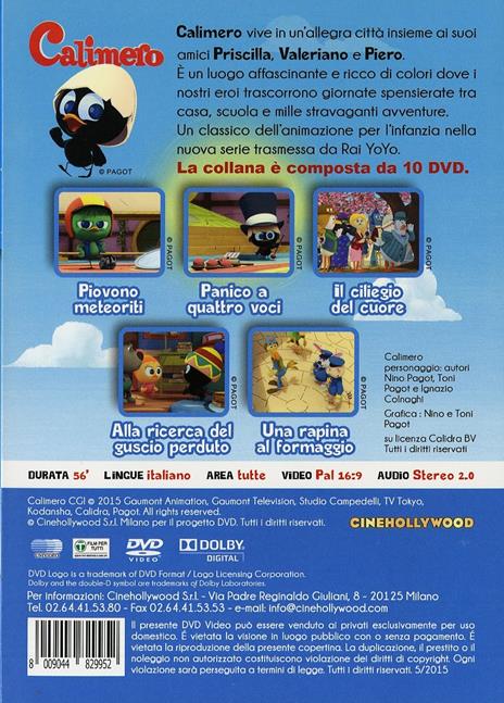 Calimero. Vol. 3. Pasticci e misteri con Calimero - DVD - 2