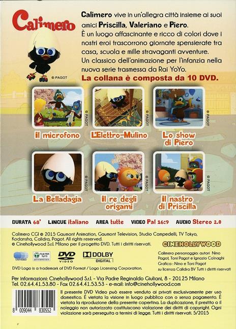 Calimero. Vol. 9. A tutto divertimento con Calimero - DVD - 2