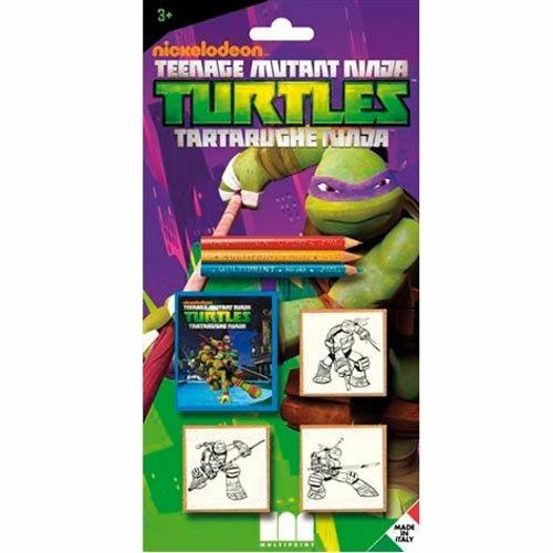 Blister 3 Timbri. Ninja Turtles