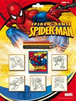 Blister 5 Timbri. Spider-Man