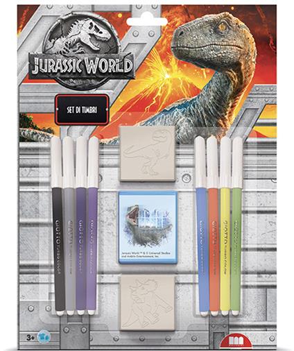 Blister 2 Timbri. Jurassic World. Multiprint (6975)