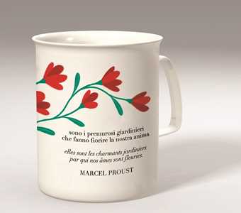 Idee regalo tazza lettaria Meditathe - Marcel Prost - Giardinieri Polo Sud