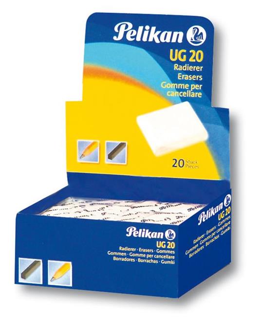 Pelikan 0ARM20 gomma per cancellare Bianco 20 pezzo(i) - Pelikan -  Cartoleria e scuola | IBS