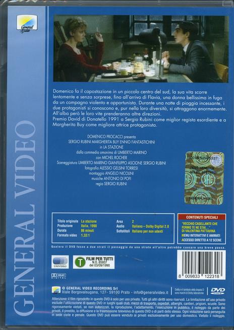 La stazione di Sergio Rubini - DVD - 2