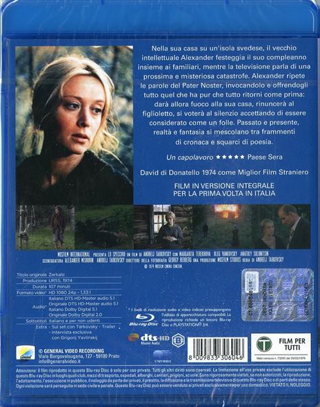 Lo specchio (Blu-ray) di Andrei Tarkovskij - Blu-ray - 7