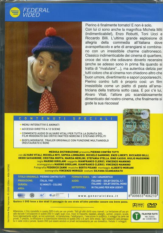Pierino contro tutti - DVD - Film di Marino Girolami Commedia | IBS