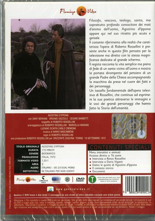 Agostino d'Ippona di Roberto Rossellini - DVD - 2
