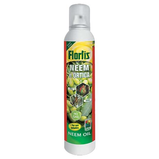 Neem + Ortica Spray 250 Ml Flortis Contro Afidi Mosche Bianche Tripidi -  Flortis - Idee regalo | IBS