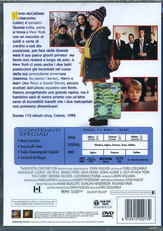 Mamma, ho riperso l'aereo di Chris Columbus - DVD - 2