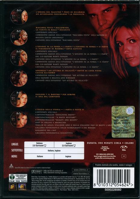 Buffy, l'ammazzavampiri. Stagione 2 (6 DVD) - DVD - 2