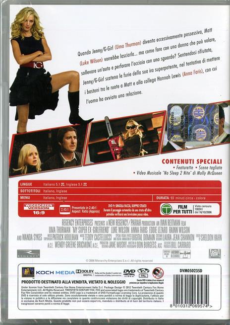 La mia super ex-ragazza di Ivan Reitman - DVD - 2