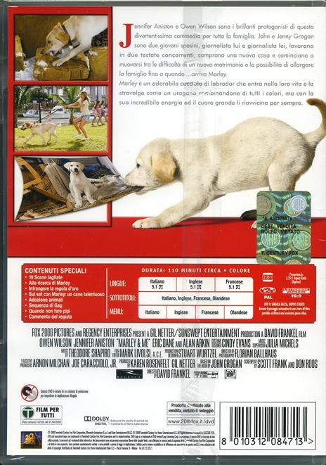 Io & Marley di David Frankel - DVD - 2