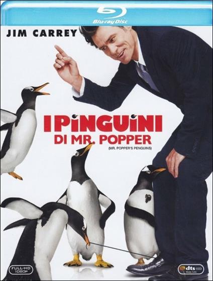 I pinguini di Mr. Popper di Mark Waters - Blu-ray