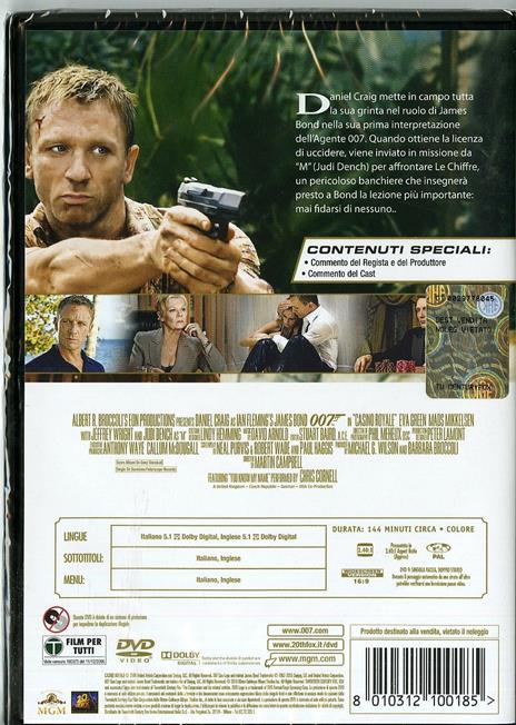 Casino Royale di Martin Campbell - DVD - 2