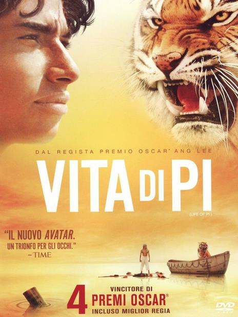 Vita di Pi di Ang Lee - DVD