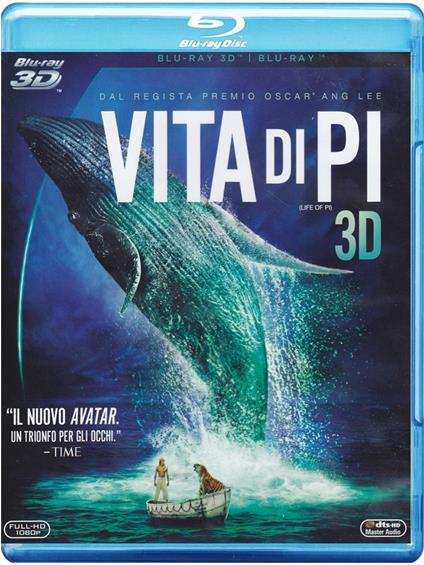 Vita di Pi 3D di Ang Lee