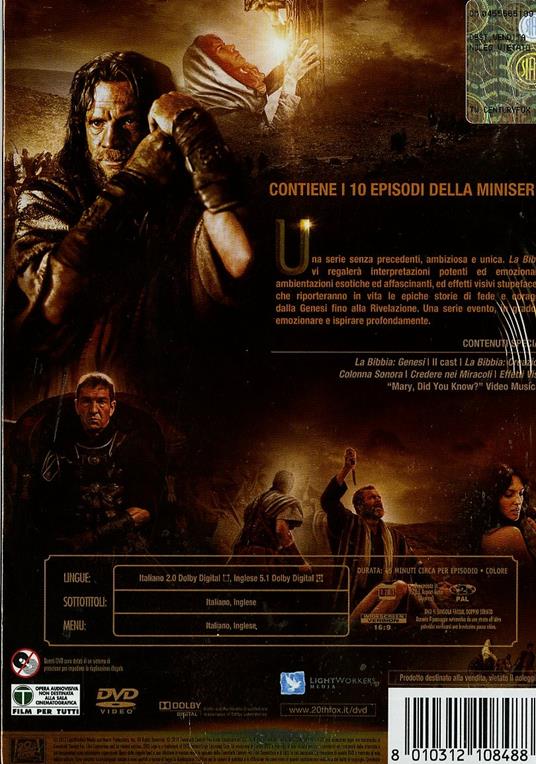 La Bibbia (4 DVD) - DVD - Film di Crispin Reece , Tony Mitchell Drammatico  | IBS