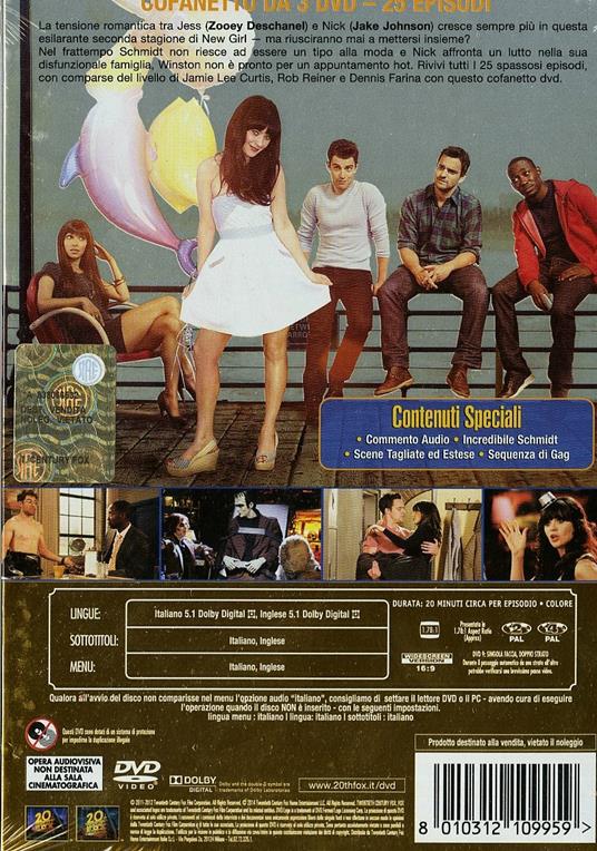 New Girl. Stagione 2 (3 DVD) di Jake Kasdan,Jake Kasdan,Jason Winer - DVD - 2