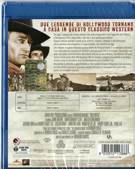 Fiume rosso di Howard Hawks - Blu-ray - 2