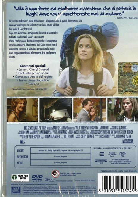 Wild di Jean-Marc Vallee - DVD - 2