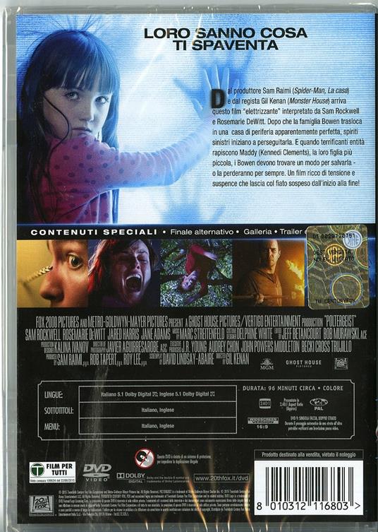 Poltergeist - DVD - Film di Gil Kenan Fantastico | IBS