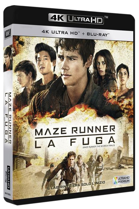 Maze Runner. La fuga (Blu-ray + Blu-ray 4K Ultra HD) di Wes Ball - 2