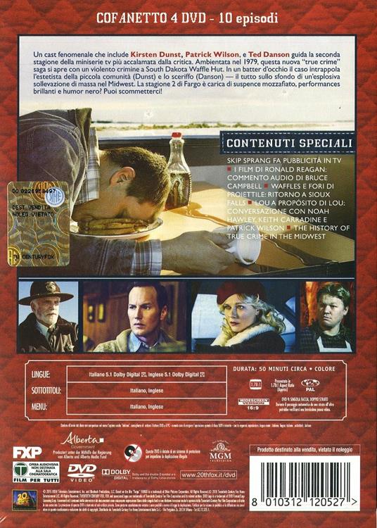 Fargo. Stagione 2. Serie TV ita (4 DVD) di Randall Einhorn,Adam Bernstein,Colin Bucksey - DVD - 2