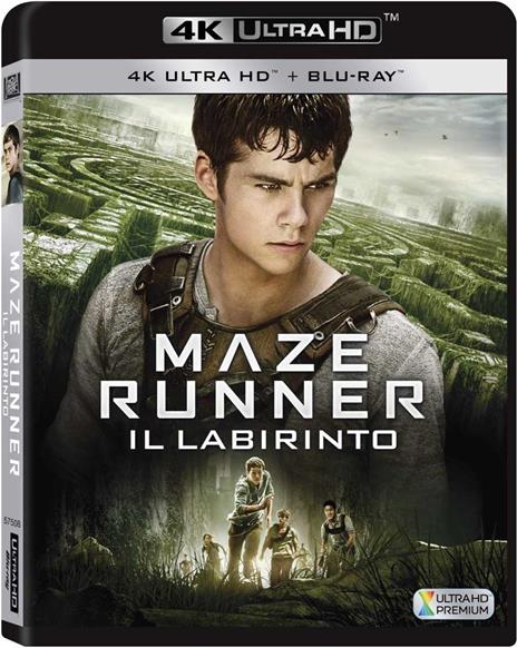 Maze Runner. Il labirinto (Blu-ray + Blu-ray 4K Ultra HD) di Wes Ball