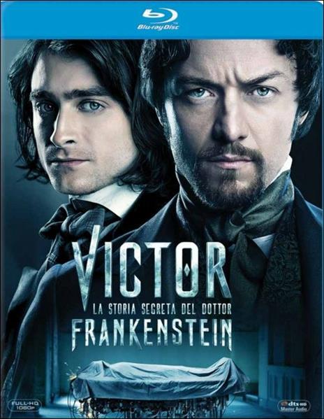 Victor. La storia segreta del Dottor Frankenstein di Paul McGuigan - Blu-ray