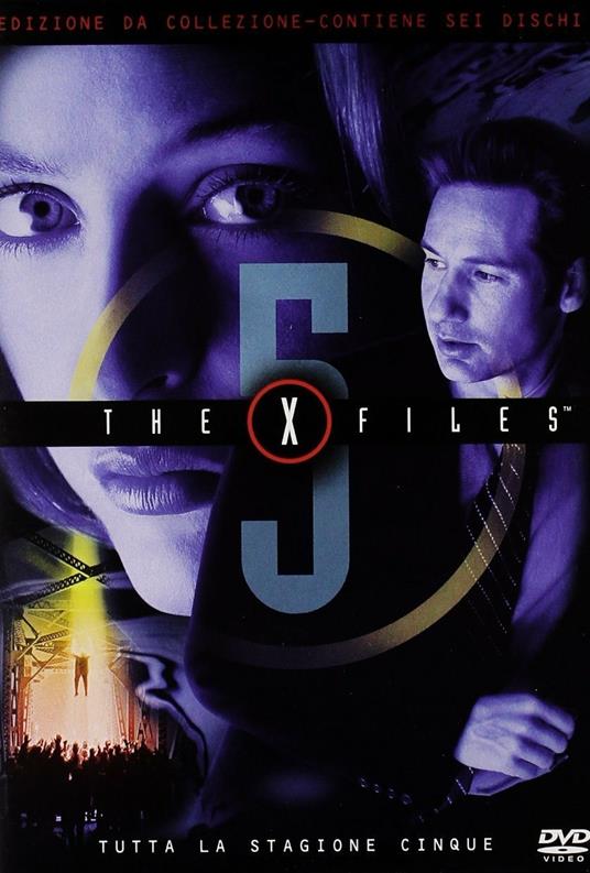 X Files. Stagione 5. Serie TV ita (6 DVD) - DVD - Film di Rob Bowman , Kim  Manners Fantastico | IBS