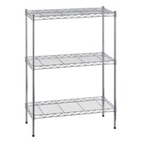 scaffale smontabile in acciaio cromato, 4 ripiani 60x35x150 - Casa  Collection - Idee regalo