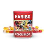 Scatola di Latta Haribo per Biscotti Rosso