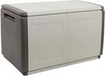 Baule multiuso 96x53x57cm Beige Cube