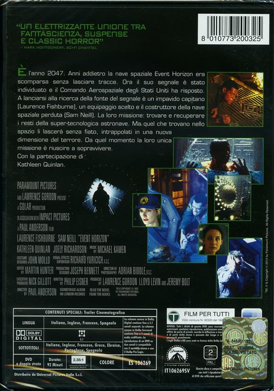 Punto di non ritorno di Paul W. S. Anderson - DVD - 3