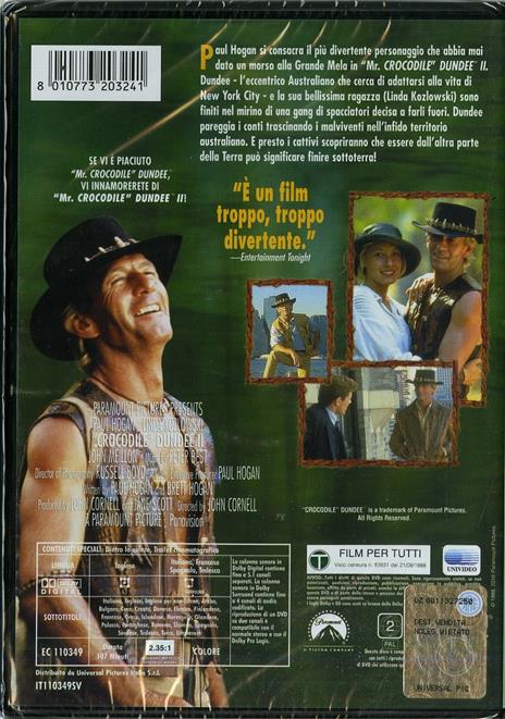 Mr. Crocodile Dundee 2 di John Cornell - DVD - 3