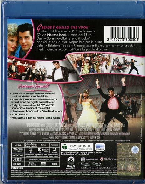 Grease di Randal Kleiser - Blu-ray - 2