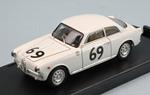 Alfa Romeo Giulietta Sprint Veloce #69 Zeltweg 1957 C. Peroglio 1:43 Model Bg7172