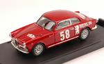 Alfa Romeo Giulietta Sv #58 11Th Rally Sestriere 1958 Schramm / Falk 1:43 Model Bg7206