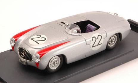 Mercedes 300 Sl Spider #22 3Rd Nurburgring 1952 Fritz Riess 1:43 Model Bg7242 - 2